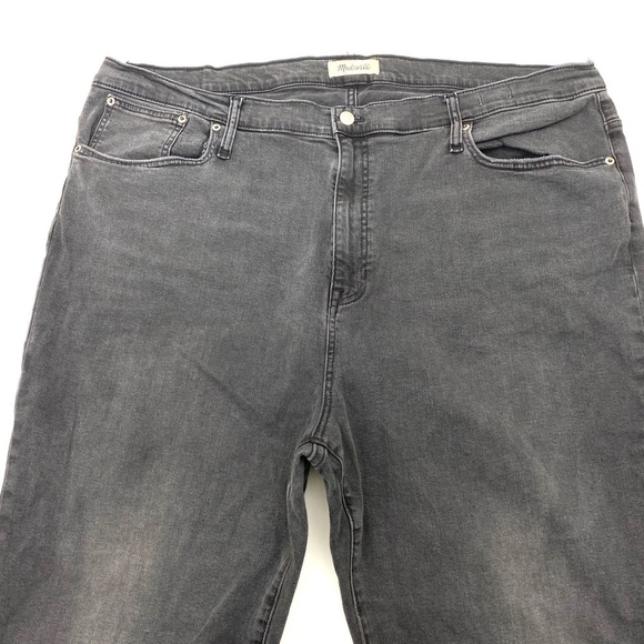 Madewell The Mom Jean Women's size 37 Faded Black Denim jeans - Picture 2 of 6